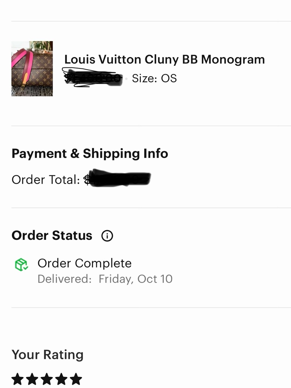 Louis Vuitton - Fuchsia Strap - Picture 4 of 5